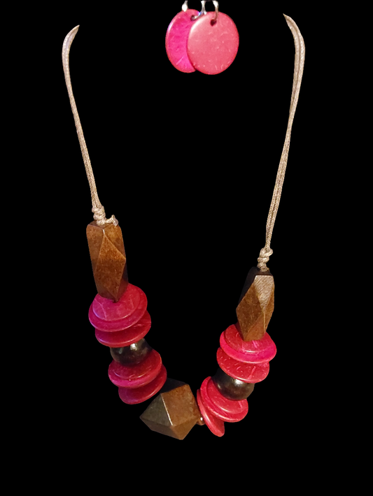 Wooden jewelry