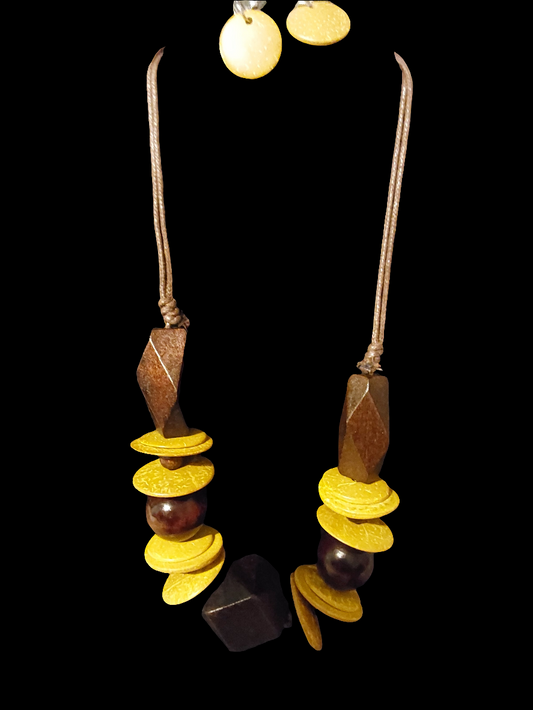 Wooden jewelry