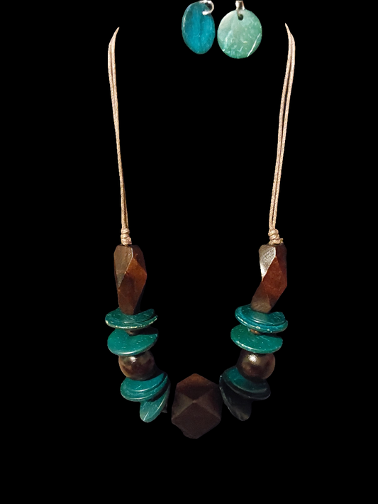 Wooden jewelry